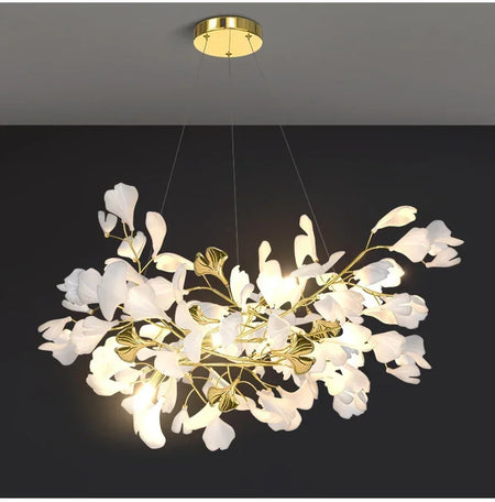 Pendant Light - Modern Luxury Ginkgo LED Chandelier Fixture SW-36210729 - SWEET-LIGHTS