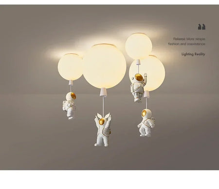 Children Lighting - Modern LED Astronaut Balloon Pendant Lamp SW-36210458 - SWEET-LIGHTS