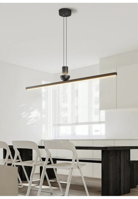 Pendant Light - Modern Minimalist LED Ceiling Chandelier Dining Room Bar Table Pendant Lights Linear Strip Luster SW-36210345 - SWEET-LIGHTS