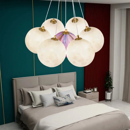 Children Lighting - Creative Moon Ceiling Chandelier Indoor Lamp SW-36210345 - SWEET-LIGHTS