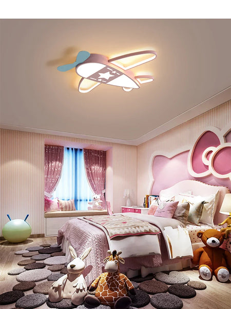 Children Lighting - Modern Airplane Led Ceiling Lights Children Cartoon Creative Lamp for Kids Room Indoor Lighting SW-36210234 - SWEET-LIGHTS