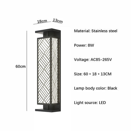 Outdoor Light - Waterproof IP65 Stainless Steel Wall Lamps SW-36210457 - SWEET-LIGHTS