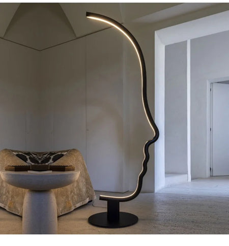 Floor Lamp - New Modern Human Face LED Decor Light SW-36210345 - SWEET-LIGHTS