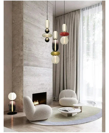 Pendant Light - Modern Candy Glass Italian Hanging Lamp for Loft Kitchen and Restaurant Decor SW-36210345 - SWEET-LIGHTS