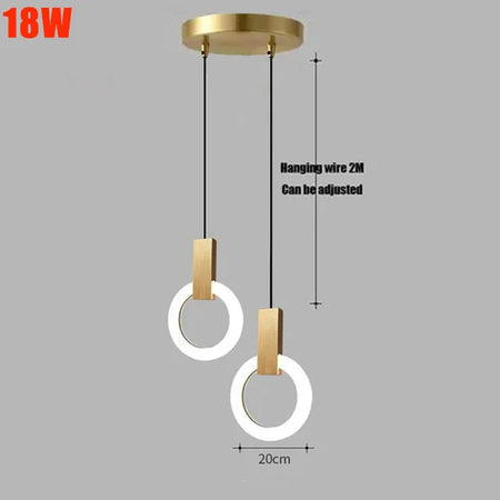 Pendant Light - Nordic Simple LED Ceiling Lamp SW-36210987 - SWEET-LIGHTS