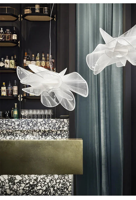 Pendant Light - Italian Design White Butterfly Chandelier LED SW-36210478 - SWEET-LIGHTS