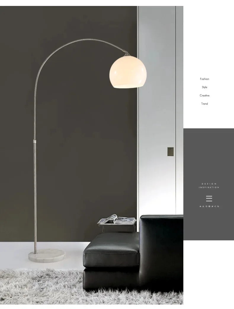 Floor Lamp - Nordic Modern Minimalist LED Stand Light White Orange SW-36210345 - SWEET-LIGHTS