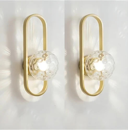Wall Light - Modern Minimalist LED E27 Wall Sconce Glass SW-36210345 - SWEET-LIGHTS