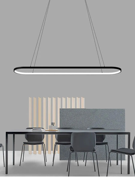 Pendant Light - Modern LED 70/90cm Elliptical Lamp SW-36210789 - SWEET-LIGHTS