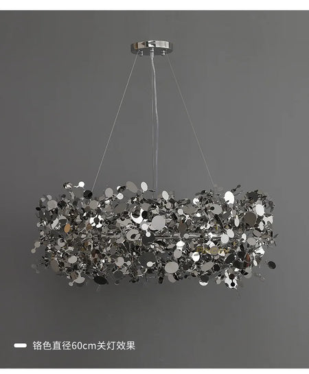 Chandelier - Modern LED Chrome Lamp for Dining Kitchen Bar SW-36210457 - SWEET-LIGHTS