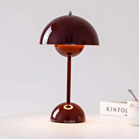 Table Lamp - Touch Control Infinitely Dimmable Mushroom Desk Lamp for Bedroom Living Room Study Cafe Restaurant SW-36210438 - SWEET-LIGHTS