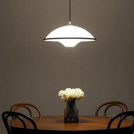 Pendant Light - Denmark Black Side White Acrylic Pendant Lamp For Dining Room Island Suspension Chandelier SW-36210843 - SWEET-LIGHTS