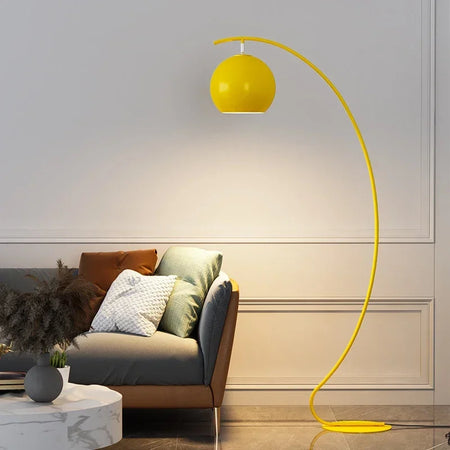 Floor Lamp - ULANI Nordic Yellow Fishing LED Decorative Light SW-36210124 - SWEET-LIGHTS