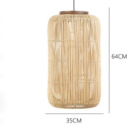 Pendant Light - New Wabi-sabi Style Rattan Hang Lamp SW-36210347 - SWEET-LIGHTS