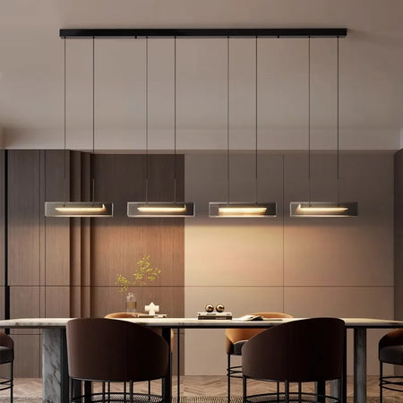 Pendant Light - Modern Dine Dining Room LED Chandelier SW-36210457 - SWEET-LIGHTS