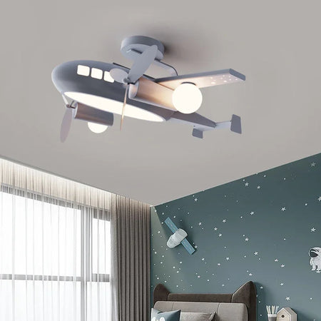 Children Lighting - Modern Minimalist Airplane Chandelier for Boys and Girls SW-36210426 - SWEET-LIGHTS