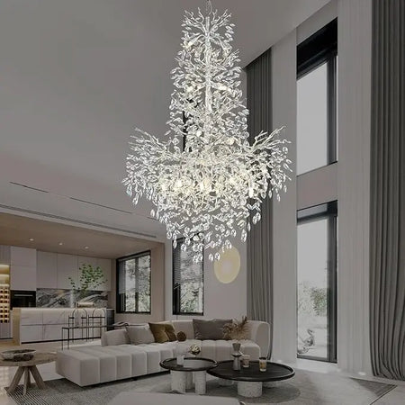 Chandelier - Luxury Modern Crystal Ceiling Lighting for High Ceilings SW-36210478 - SWEET-LIGHTS