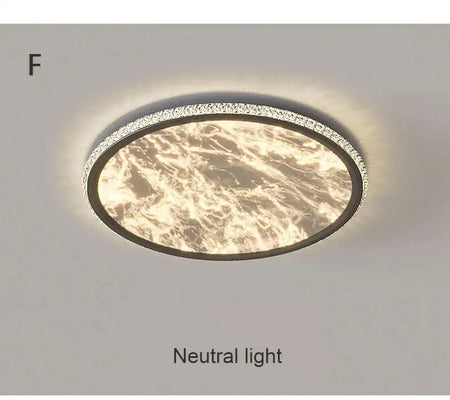 Ceiling Light - Modern Black/White LED Fixture Remote Dimmable for Home Decor SW-36210457 - SWEET-LIGHTS