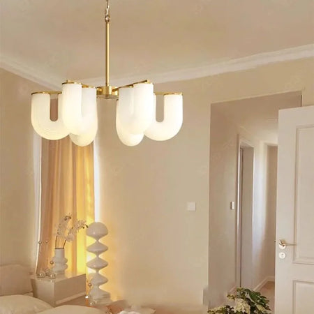 Pendant Light - Vintage Glass Luxury U Shaped Light for Dining Room and Kitchen SW-36210458 - SWEET-LIGHTS