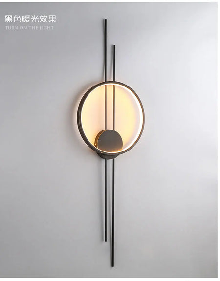 Wall Light - Minimalist Postmodern Wall Lamp for Living Room Bedroom Nordic Modern Aisle SW-36210346 - SWEET-LIGHTS