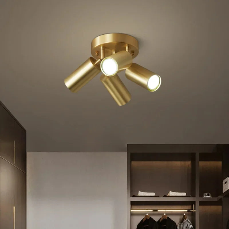 Ceiling Light - Modern GU10 LED Study Ceiling Fixture Adjustable SW-36210345 - SWEET-LIGHTS