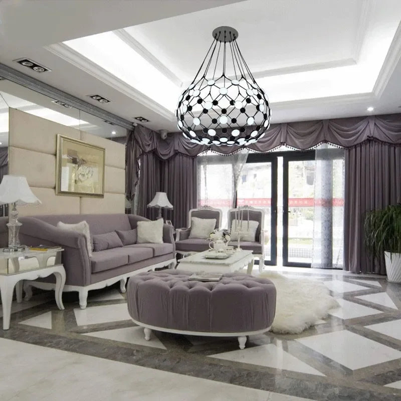 Pendant Light - Fishing Net Design Luxury Chandelier LED Fixture SW-36210458 - SWEET-LIGHTS