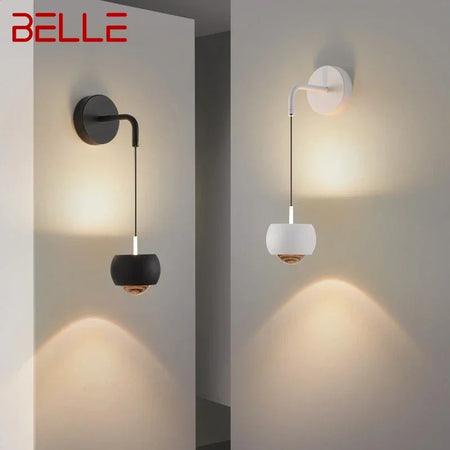 Wall Light - BELLE Contemporary Wall Lamp Indoor Living Room Bedroom Bedside Lamp Nordic Art Hotel Corridor Hallway Wall Lamp SW-36210349 - SWEET-LIGHTS