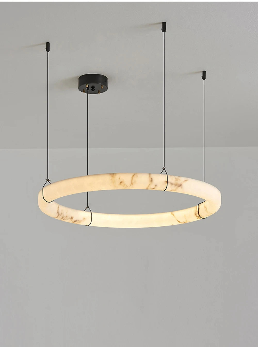 Pendant Light - LED Dimmable Natural Marble Chandelier SW-36210497 - SWEET-LIGHTS