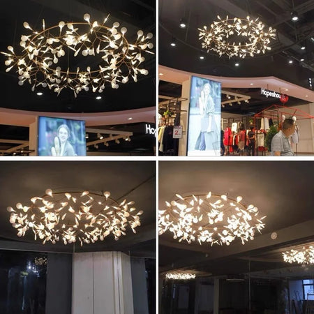 Pendant Light - Nordic Hanging Chandelier Modern Kitchen Firefly LED Lamp SW-36210458 - SWEET-LIGHTS