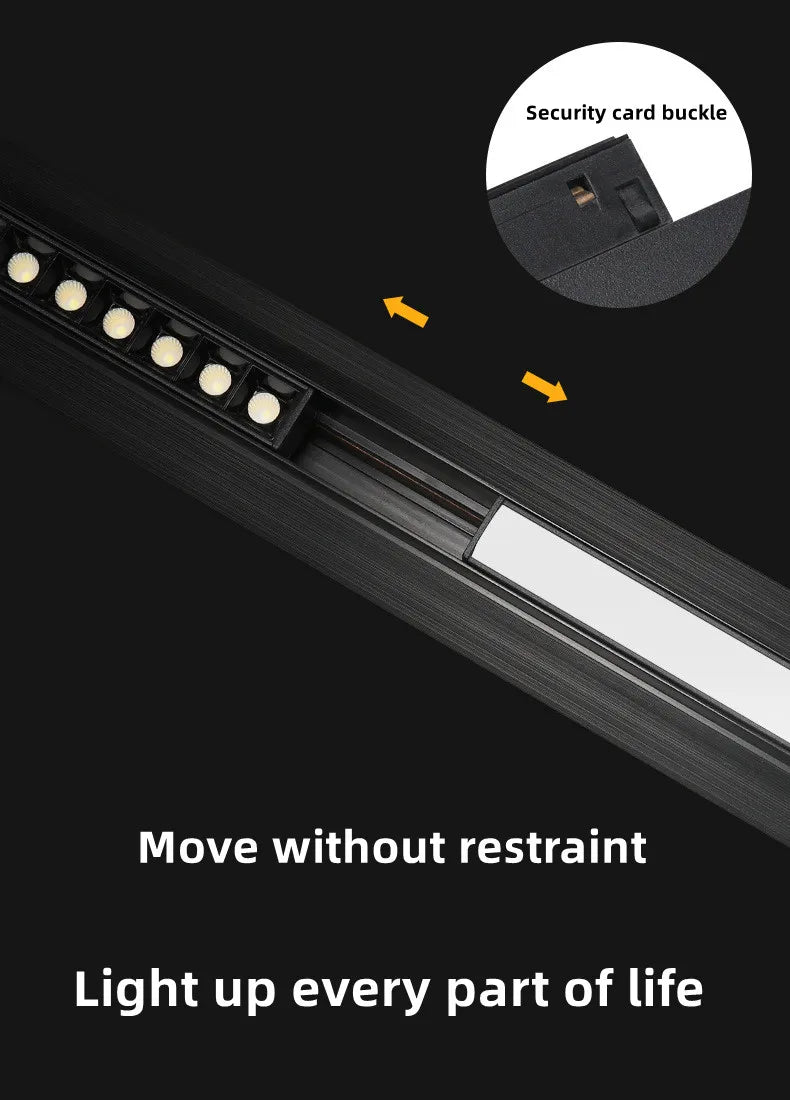 Spotlight - Magnetic Track Light Grille Flood Lamp DC48V Indoor Living SW-36210345 - SWEET-LIGHTS