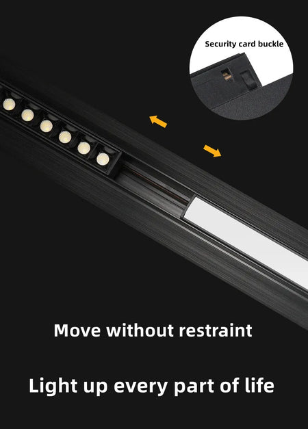 Spotlight - Magnetic Track Light Grille Flood Lamp DC48V Indoor Living SW-36210345 - SWEET-LIGHTS