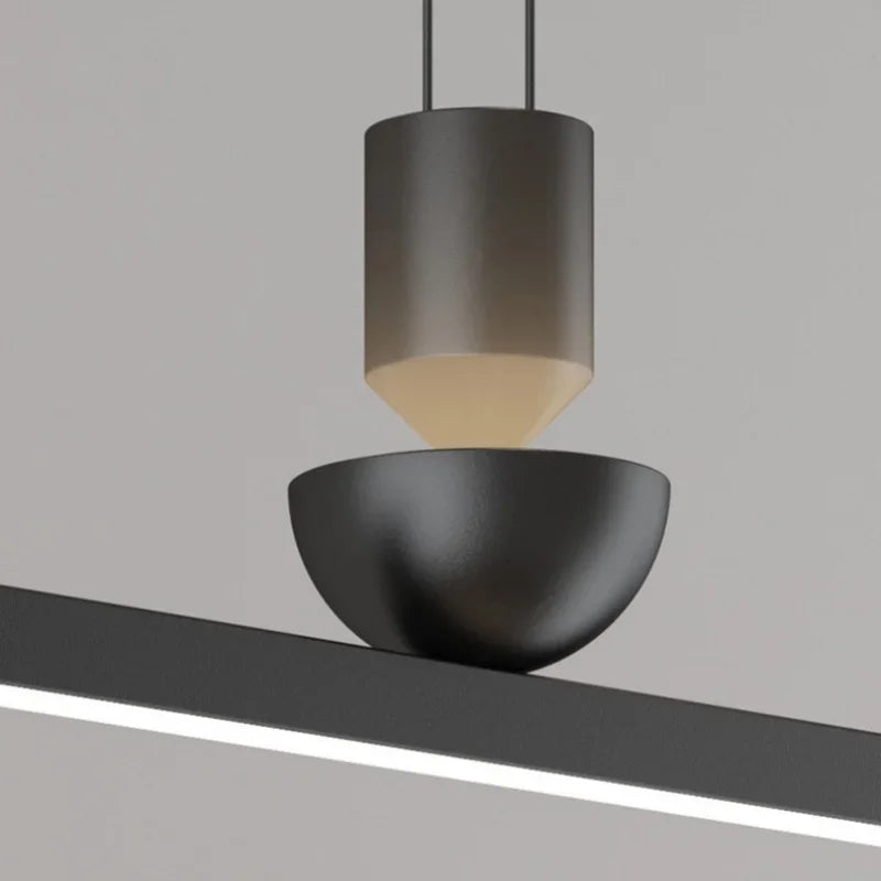 Pendant Light - Modern Minimalist LED Ceiling Chandelier Dining Room Bar Table Pendant Lights Linear Strip Luster SW-36210345 - SWEET-LIGHTS