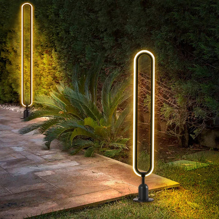 Outdoor Light - LED Lawn Lamp AC110V 220V Waterproof Minimalist Round Garden Lighting SW-36210457 - SWEET-LIGHTS