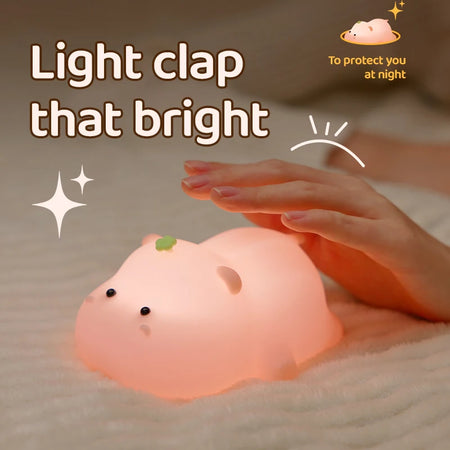 Children Lighting - Cute Rabbit Rechargeable Night Lamp Touch Sensor USB Light for Kids Gift SW-36210345 - SWEET-LIGHTS