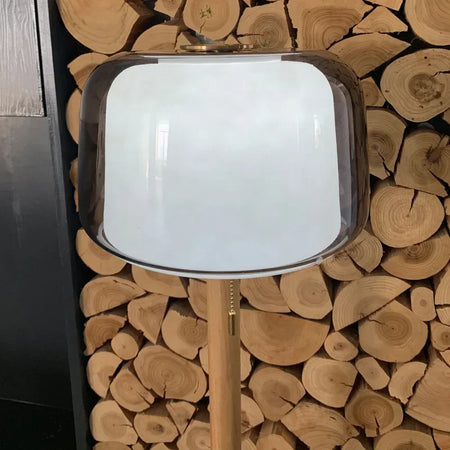 Floor Lamp - New Nordic Modern LED Minimalist Wooden Glass SW-36210347 - SWEET-LIGHTS