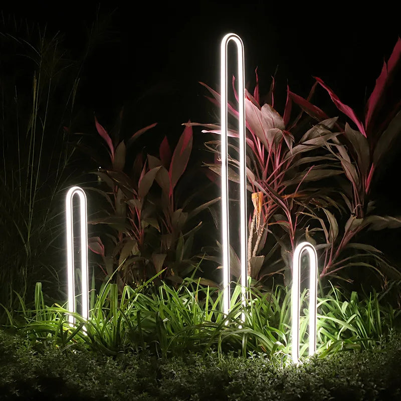 Outdoor Light - LED Lawn Lamp AC110V 220V Waterproof Minimalist Round Garden Lighting SW-36210457 - SWEET-LIGHTS