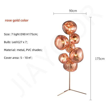 Floor Lamp - Nordic Designer's Light Luxury Lava Large Sofa Side Fixture SW-36210345 - SWEET-LIGHTS
