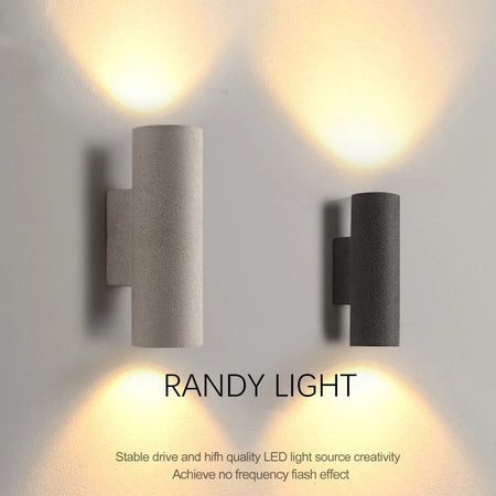 Outdoor Light - Industrial Concrete Wall Light Outdoor Waterproof Villa Garden Double Head Sconce Spotlight LED SW-36210345 - SWEET-LIGHTS