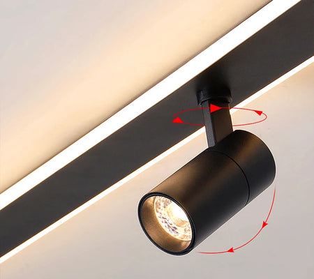 Spotlight - Nordic Bedroom Spotlight Ceiling Lights Smart LED Lamps For Living Room Indoor Lighting White Black Home Decor SW-36210001 - SWEET-LIGHTS