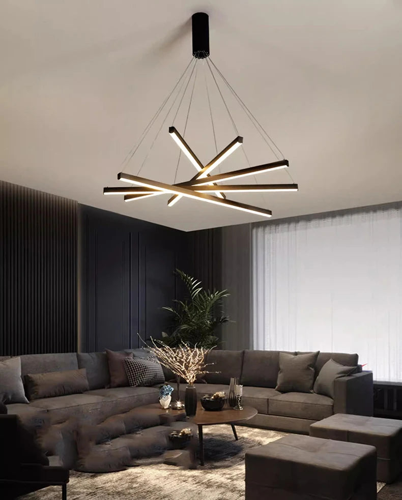 Pendant Light - Modern Stair Chandelier Nordic Luxury LED Ceiling Lamp for Living Room Indoor Light SW-36210567 - SWEET-LIGHTS