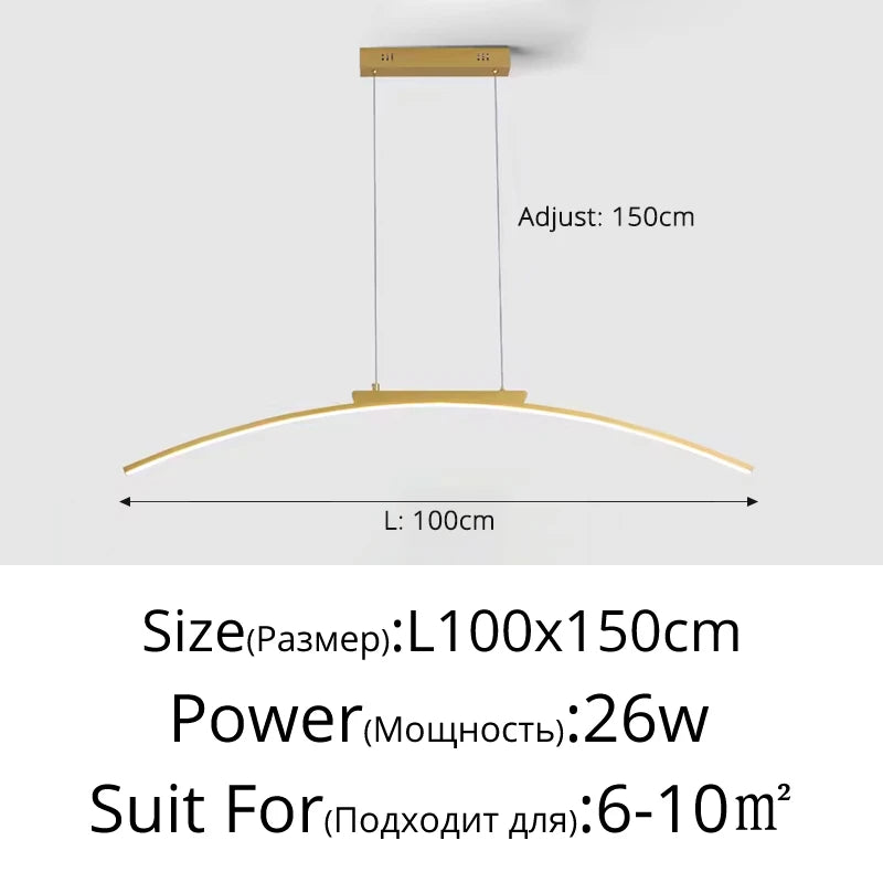 Pendant Light - Modern Restaurant Chandelier Nordic Minimalist Lamp SW-36210987 - SWEET-LIGHTS