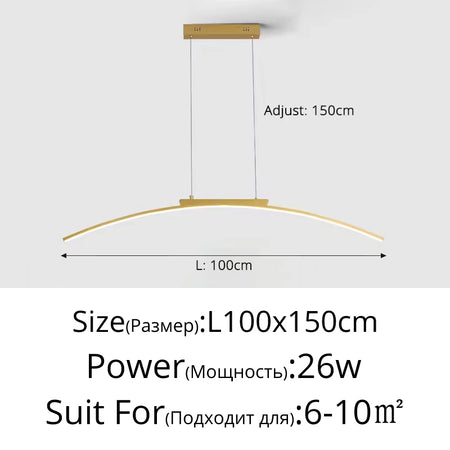 Pendant Light - Modern Restaurant Chandelier Nordic Minimalist Lamp SW-36210987 - SWEET-LIGHTS