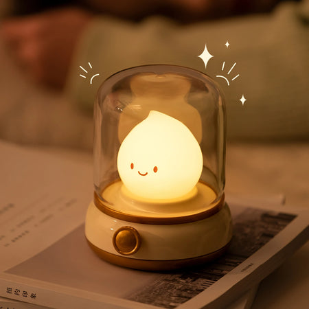 Table Lamp - Cute Kerosene LED Night Light USB Rechargeable SW-36210789 - SWEET-LIGHTS