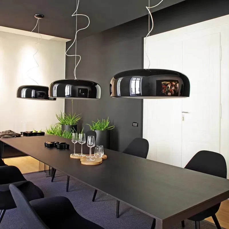 Pendant Light - Smithfield Aluminum Black White Designer Lamp SW-36210345 - SWEET-LIGHTS