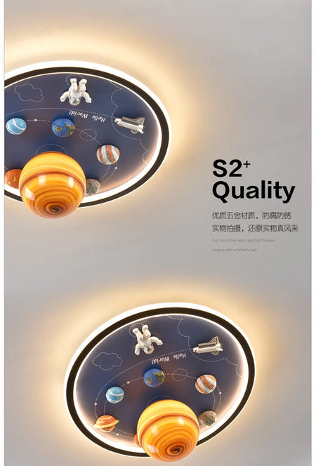 Children Lighting - Astronaut Space Planet Ceiling Lights LED Decor SW-36210457 - SWEET-LIGHTS