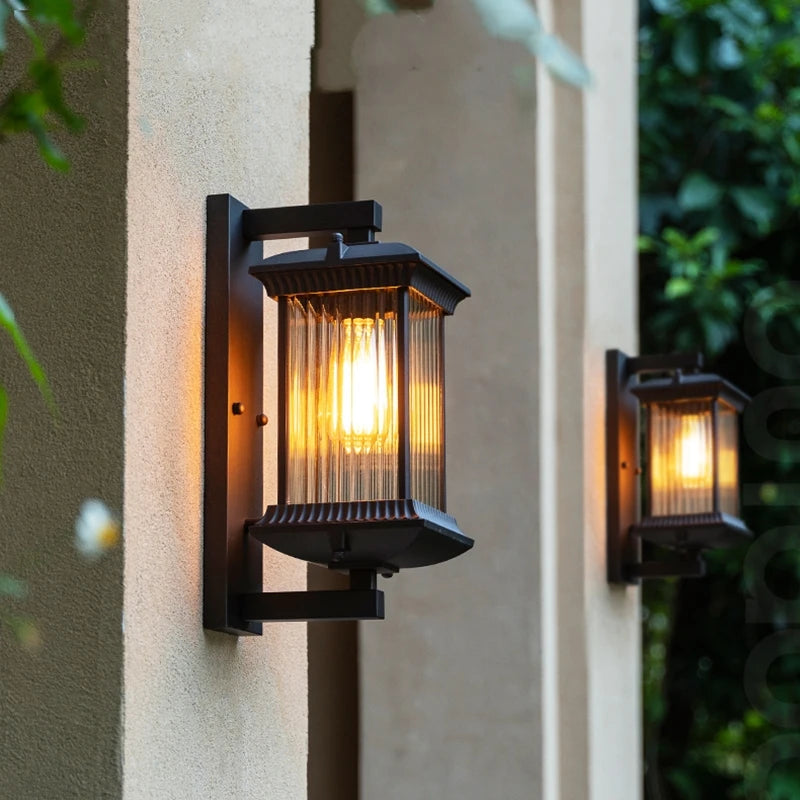 Outdoor Light - Metal Waterproof Outdoor Wall Lamp AC90-260V for Hotel Villa Porch Garden SW-36210457 - SWEET-LIGHTS