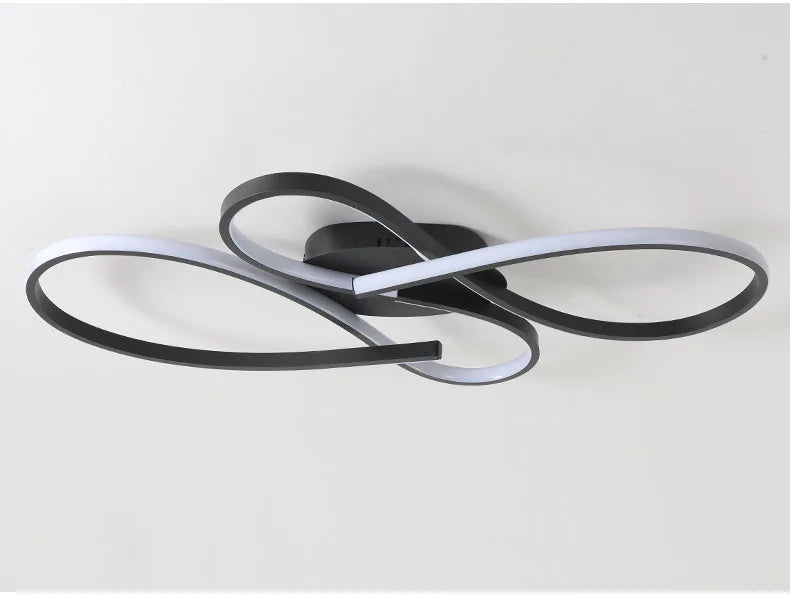Ceiling Light - New Modern Led Black Lamp for Living Room Bedroom Study SW-36210234 - SWEET-LIGHTS