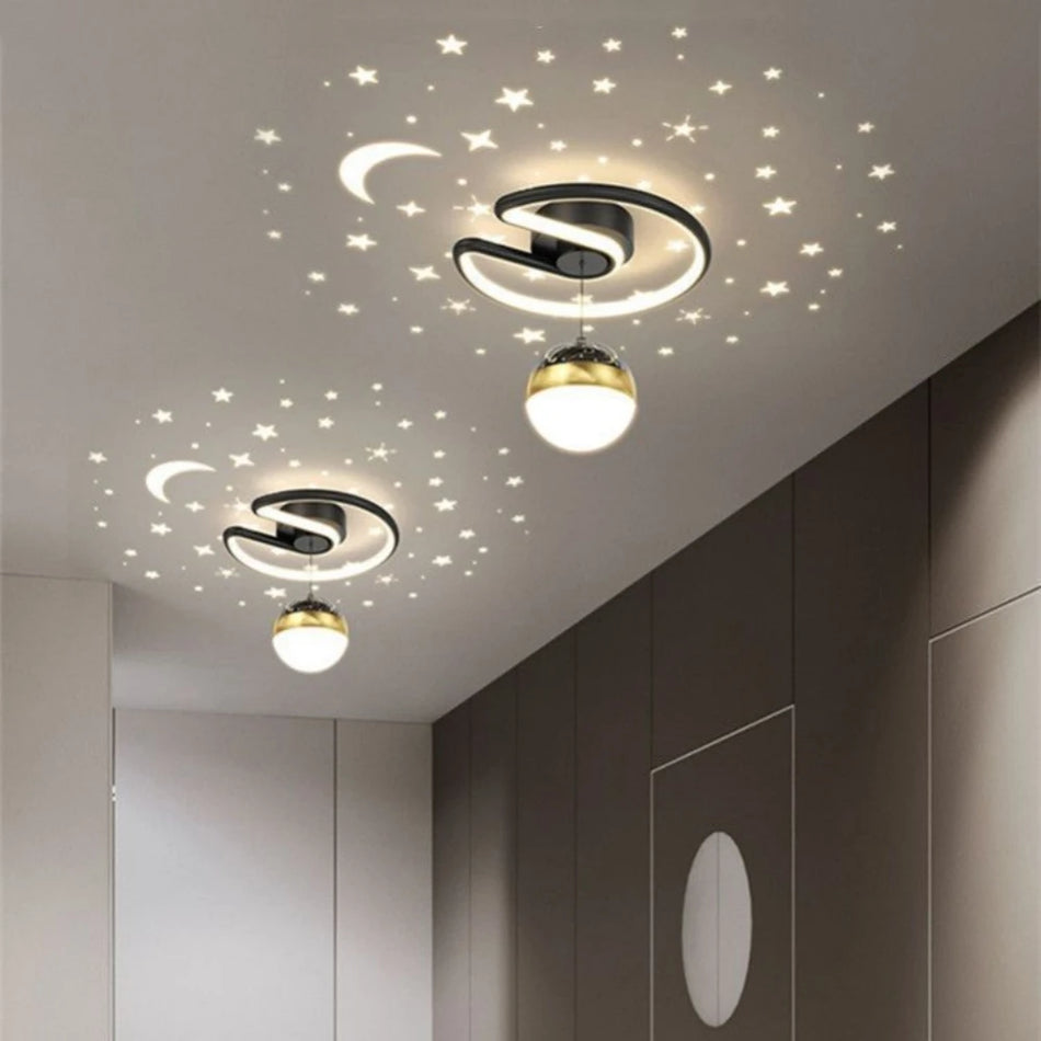 Ceiling Light - 20W Chandelier Nordic LED Star Sky Projection Lamp SW-36210374 - SWEET-LIGHTS