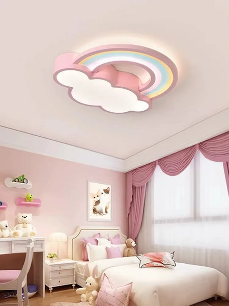 Children Lighting - Ceiling Lamp Cartoon Rainbow Clouds for Boys and Girls SW-36210354 - SWEET-LIGHTS