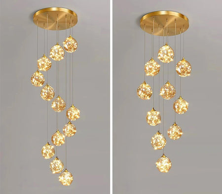 Chandelier - Nordic Home Decoration Stair Chandelier 6-30 Heads SW-36210347 - SWEET-LIGHTS